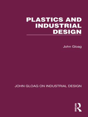 cover image of Plastics and Industrial Design